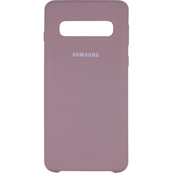 

Silicone case для Samsung Galaxy S10 (Серый / Lavender Gray) (691840)