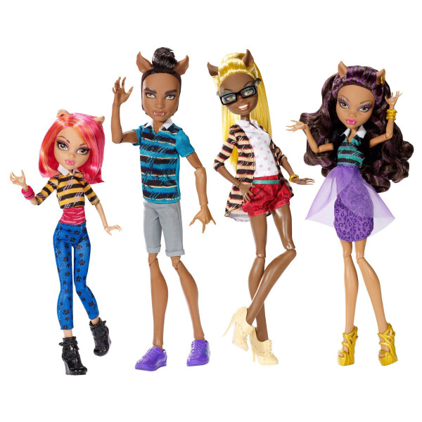 

Кукольный набор Монстер Хай Семейка Вульф Куча неприятностей - Monster High Trouble set (The Wolf's famly)