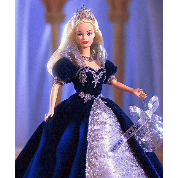 Акція на Коллекционная Кукла Барби Принцесса Тысячелетия Блондинка в синем платье 1999 года - Millennium Princess Barbie від Allo UA