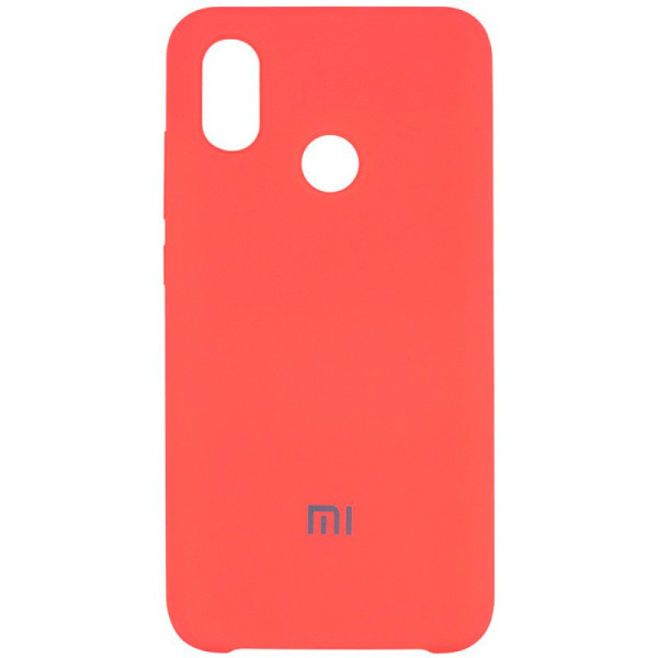 

Silicone case для Xiaomi Mi 8 (Розовый / Living coral) (691883)