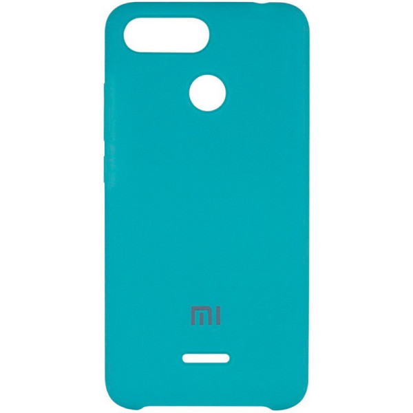 

Silicone case для Xiaomi Redmi 6 (Голубой / Marine Green) (691893)