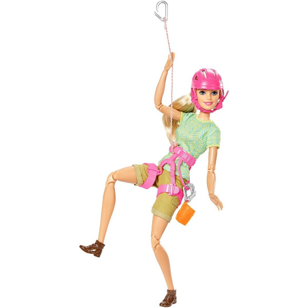 Акція на Кукла Барби Скалолазка Безграничные движения Шарнирная Barbie Made to Move The Ultimate Posable Rock Climber від Allo UA