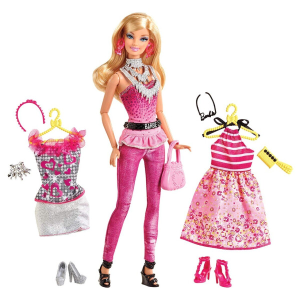 Акция на Кукла Барби модница с гардеробом серия Мода 2012 года, Barbie Doll от Allo UA