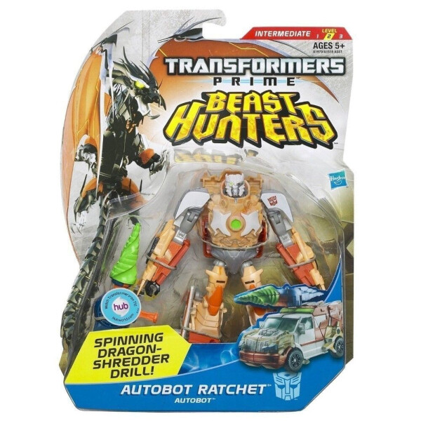 Акція на Игровой Автобот Трансформер для мальчиков Рэтчет, Охотники на Чудовищ, Делюкс 15 см - Ratchet, Deluxe, Hasbro від Allo UA