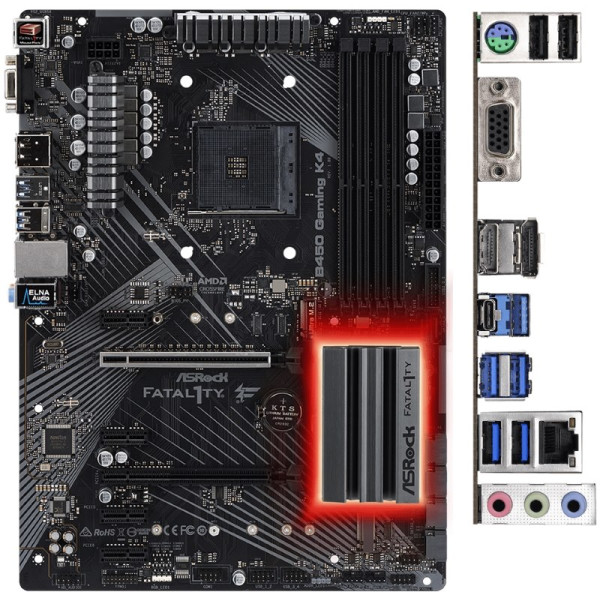 

ASRock Fatal1ty B450 Gaming K4