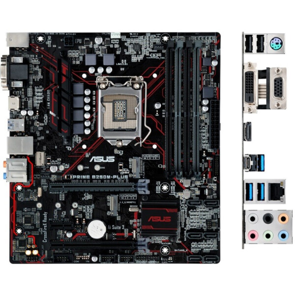 

Материнская плата ASUS PRIME B250M-PLUS/C/SI