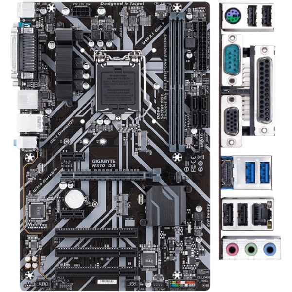 

Gigabyte H310 D3 rev. 1.0