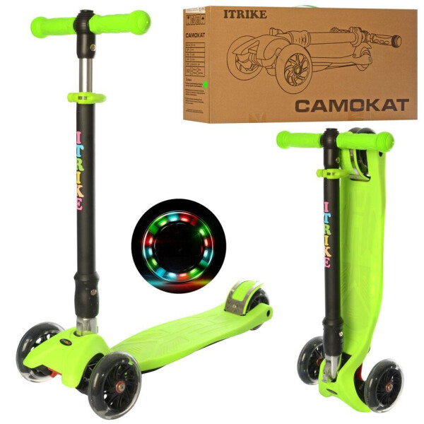 

Самокат JR 3-072-GR MAXI салатовый iTrike