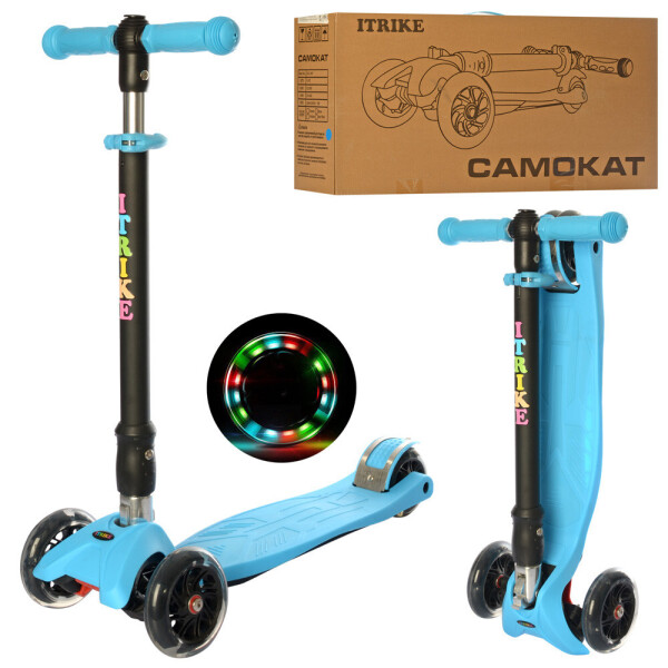 

Самокат JR 3-072-B MAXI голубой iTrike