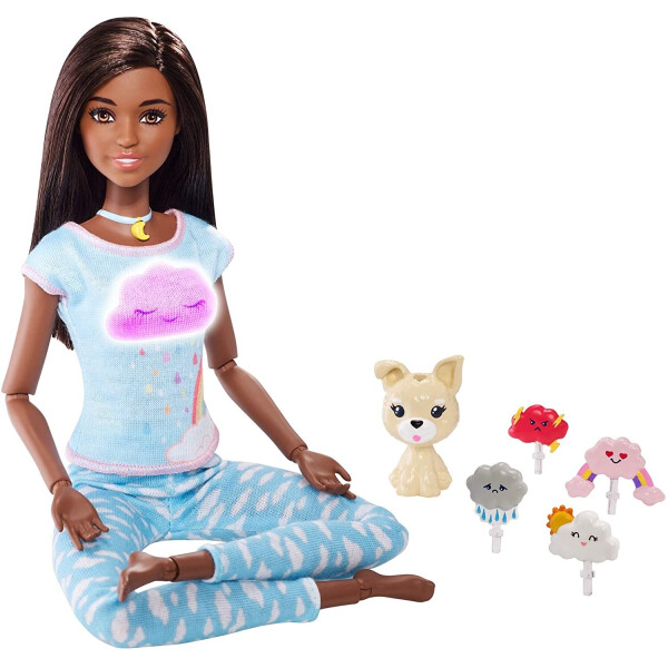 

Кукла Барби брюнетка Дыши со мной Медитация (GMJ73) от Mattel Barbie