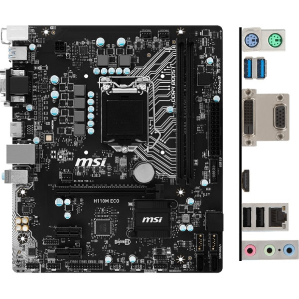 

Материнская плата MSI H110M ECO