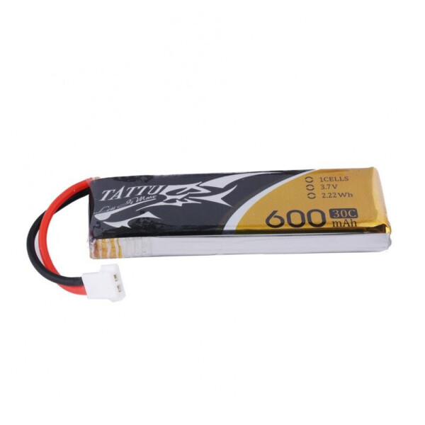 

Аккумулятор Tattu LiPO 3,7В 600мАч 1S 30C 58,5х18,5х7,5мм 15,8г Molex (TA-30C-600-1S1P-Molex-1)