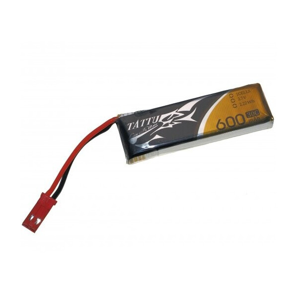 

Аккумулятор Tattu LiPO 3,7В 600мАч 1S 30C 60х19х8мм 15,8г JST (TA-30C-600-1S1P-JST-1)