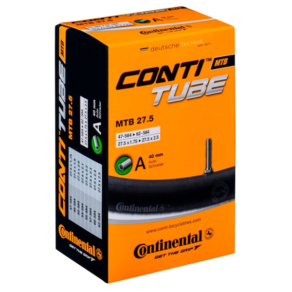 

Камера Continental MTB 27.5", 47-584 -> 62-584, A4, 260 г