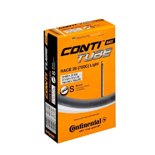 

Камера Continental Race 28" Light, 18-622 -> 25-630, PR60mm