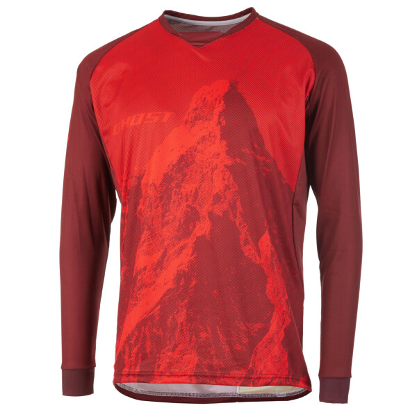

Джерси Ghost MTN Ride Line, 3/4, XXL, красное