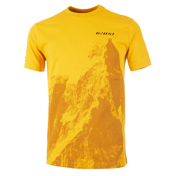

Футболка Ghost MTN Casual Line Peak, XL, желтая