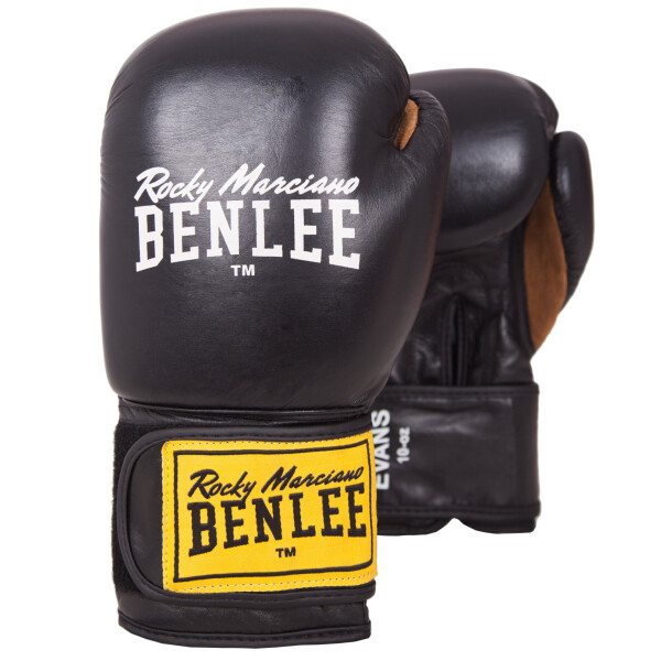 

Перчатки боксерские Benlee Rocky Marciano EVANS 16oz (199117 (blk) 16oz)