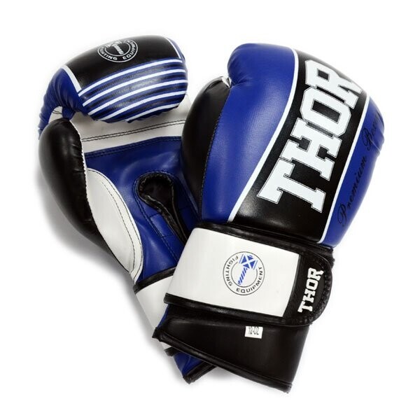 

Перчатки боксерские THOR THUNDER 10oz (529/11(PU) BLUE 10 oz.)