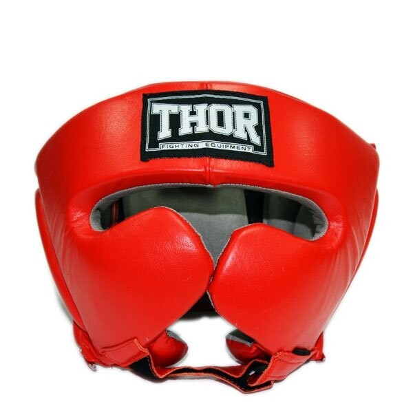 

Шлем для бокса THOR 716 XL (716 (Leather) RED XL)
