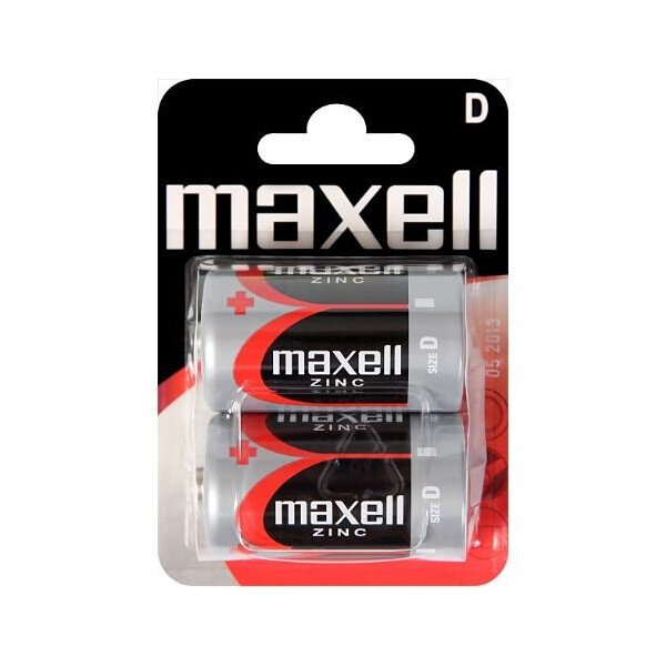 

Батарейка D Maxell R20 в блистере 1шт (2шт в уп.)