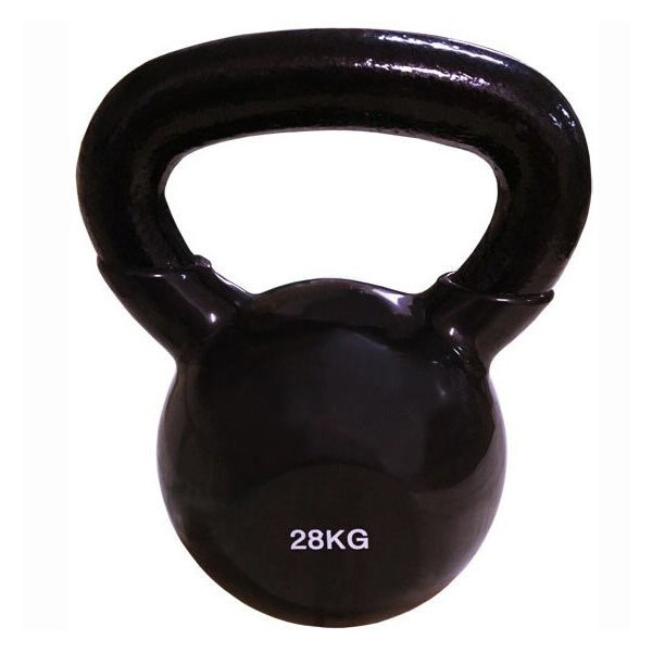 

Гиря SPART (Rising) виниловая 28кг (DB2174-28Blk)