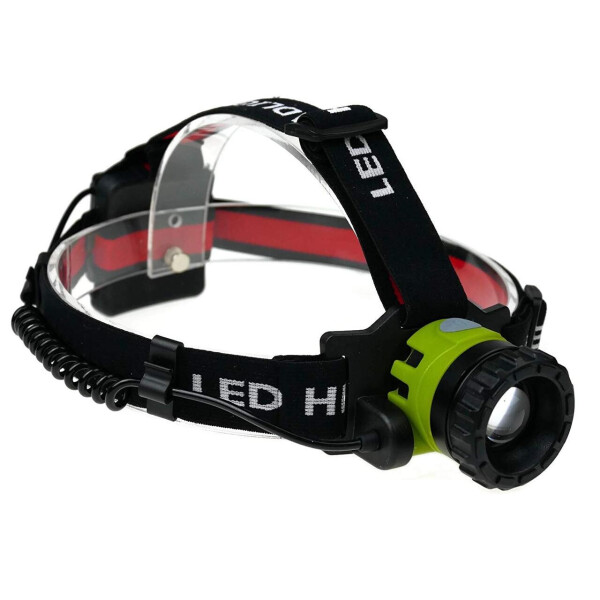 

Фонарь налобный линзовый Tiross TS-1866 CREE XP-G3 , 270 lumen, оптический Zoom