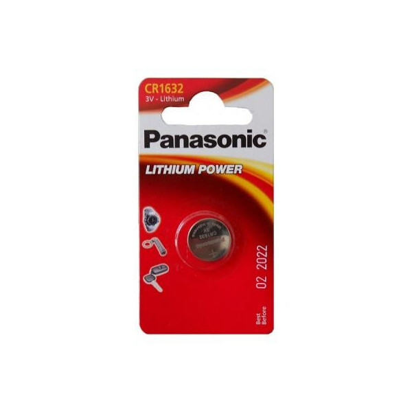 Батарейка PANASONIC CR 1632 Lithium * 1 (CR-1632EL/1B)