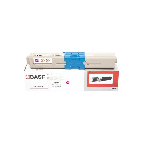

Тонер-картридж BASF OKI C332/MC363 Magenta 46508734 (KT-46508734)