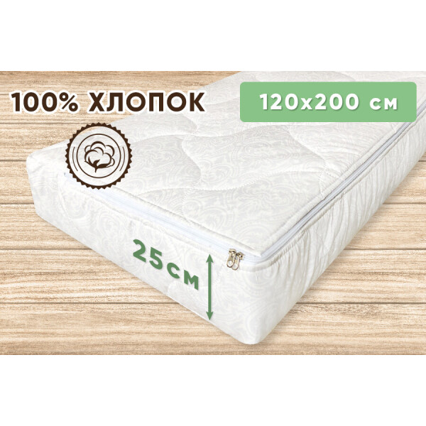 

Чехол защитный на матрас Point Art Classic на молнии 120х200х25 см