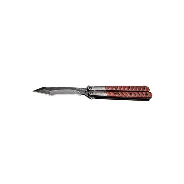 

Нож Boker Magnum Balisong Wood Tanto (06EX404)
