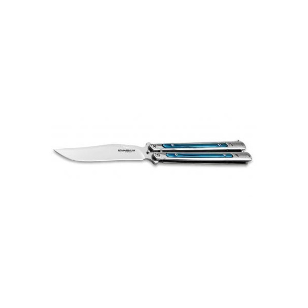

Нож Boker Magnum Balisong Blue (06EX406)