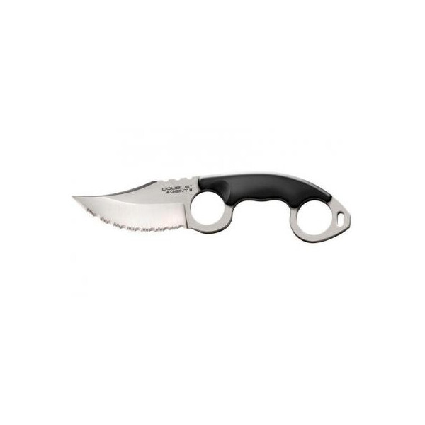 

Нож Cold Steel Double Agent II, cеррейтор, блистер (39FNSZ)