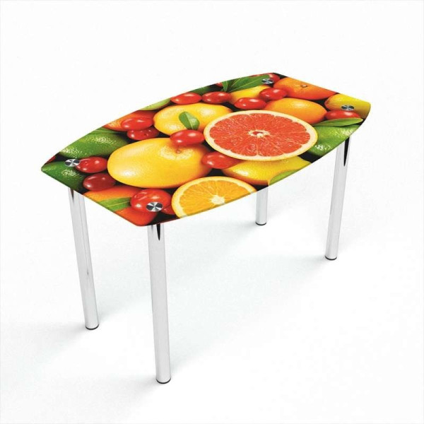 

БЦ-Стол бочка Fruit 1200х750 мм фотопечать (FP1743-1-2)