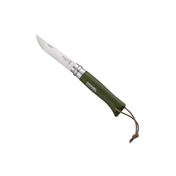 

Нож Opinel №8 Inox VRI Trekking зеленый, без упаковки (001703)