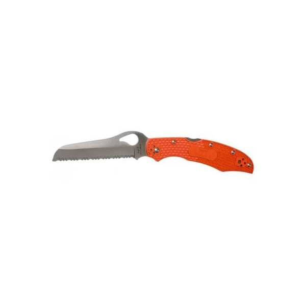 

Нож Spyderco Byrd Large Rescue 2, серрейтор, orange (BY17SOR2)
