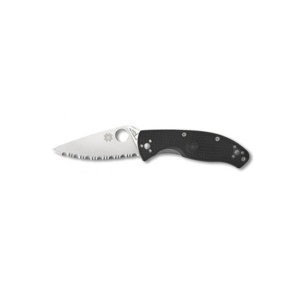 

Нож Spyderco Tenacious FRN серрейтор (C122SBK)