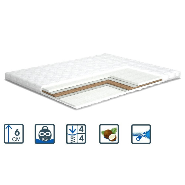 

Топпер Matroluxe Extra Kokos Matro-Roll-Topper Экстра Кокос 140Х200 (10087)