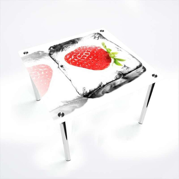 

БЦ-Стол квадратный Ice berry 700х700 мм фотопечать (FP1052-2-2)