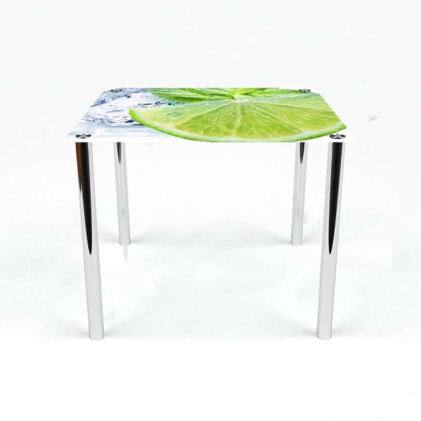 

БЦ-Стол квадратный Ice lime 700х700 мм фотопечать (FP1710-2-2)