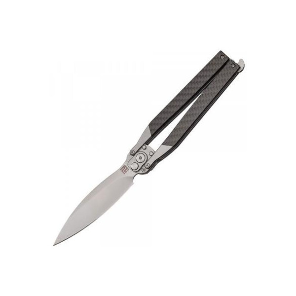 

Нож Artisan Kinetic Balisong, D2, CF (1823PL-CF)