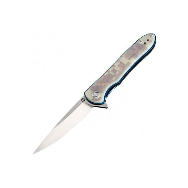 

Нож Artisan Shark SW, D2, G10 Flat camo (1707P-CG)