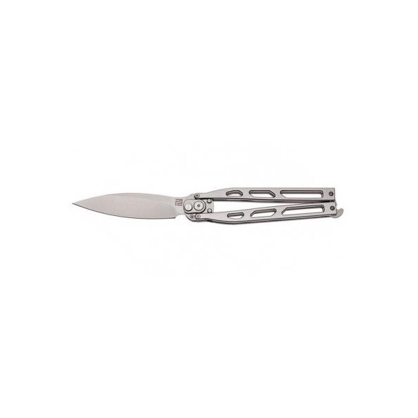 

Нож Artisan Kinetic Balisong Small, D2, Steel Silver (1823PLS-SW)