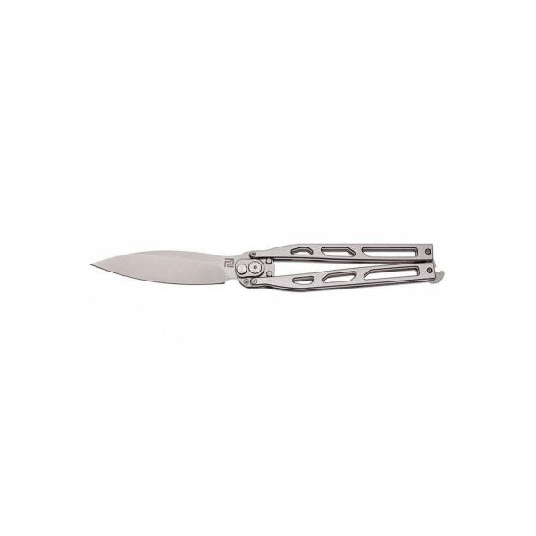 

Нож Artisan Kinetic Balisong, D2, Steel Silver (1823PL-ST)