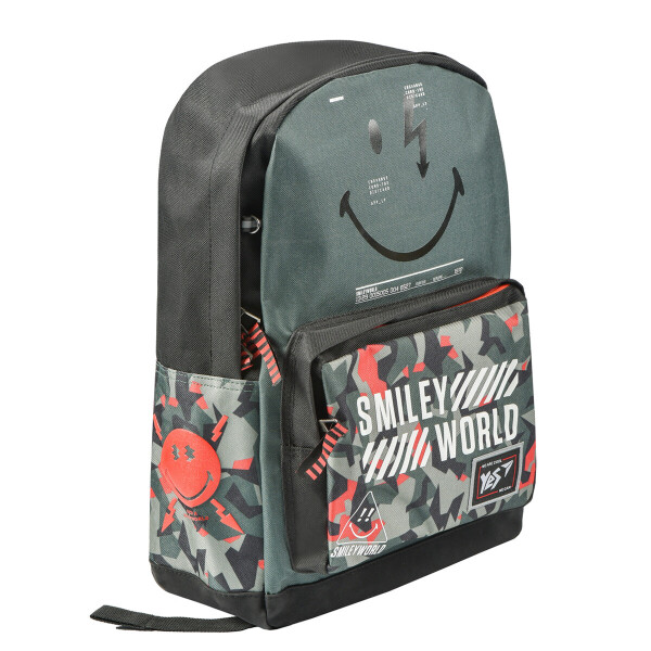 

Рюкзак молодежный YES T-67 "Smiley World" Military boy
