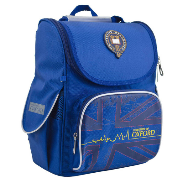 

Рюкзак школьный каркасный YES H-11 Oxford blue, 34*26*14