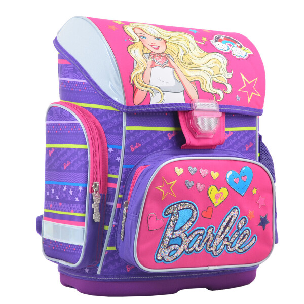 

Рюкзак школьный каркасный YES H-26 Barbie, 40*30*16