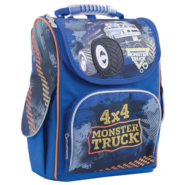 

Рюкзак школьный каркасный 1 Вересня H-11 Monster Truck, 34*26*14
