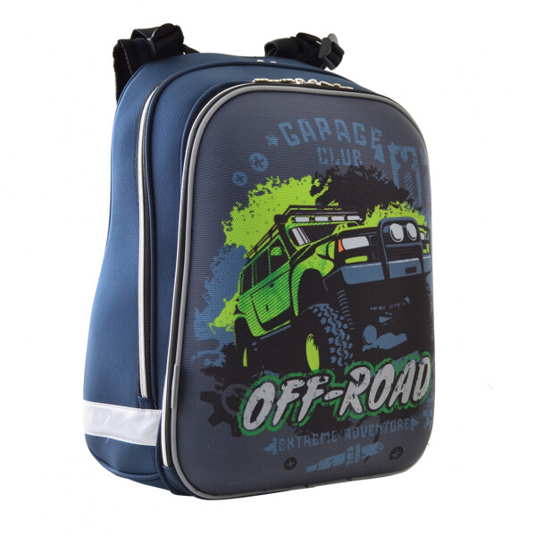 

Рюкзак школьный каркасный 1 Вересня H-12 Off-road, 38*29*15