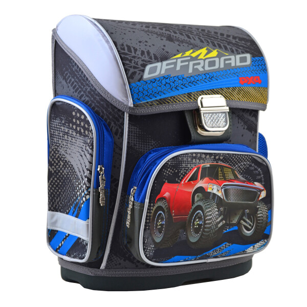 

Рюкзак школьный каркасный 1 Вересня H-26 Off-Road, 40*30*16